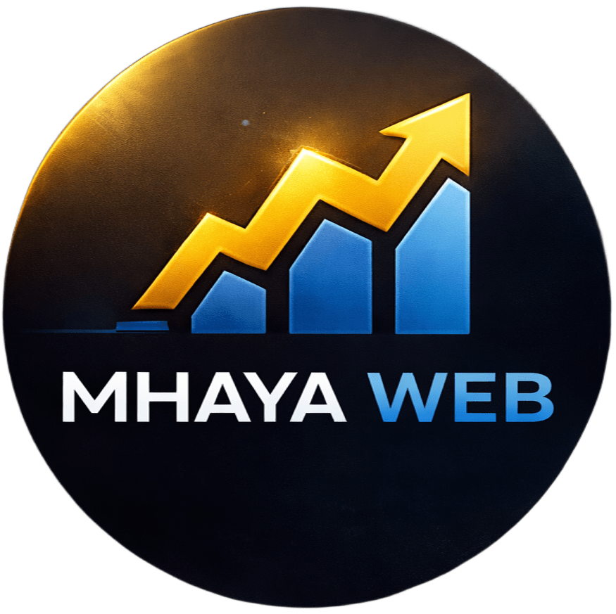LOGO OFICIAL DE MHAYA WEB CREADOR DE PAGINAS WEB Y TIENDAS EN LINEA